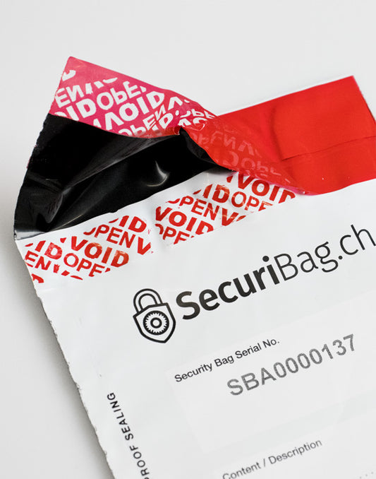 Safe Bag / Security Bag «SecuriBag» 110x215mm with unique Serial Number