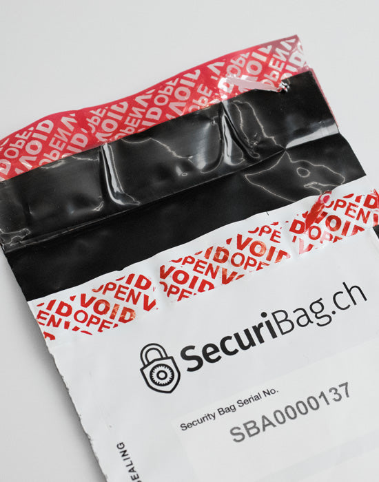 Safe Bag / Security Bag «SecuriBag» 110x215mm with unique Serial Number