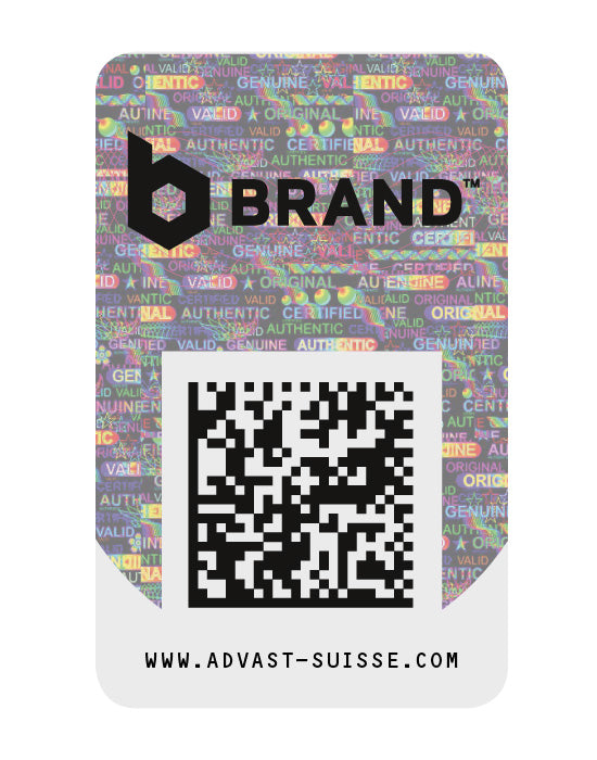 Barcode Security Labels 25x40mm with Hologram / Smartlabels