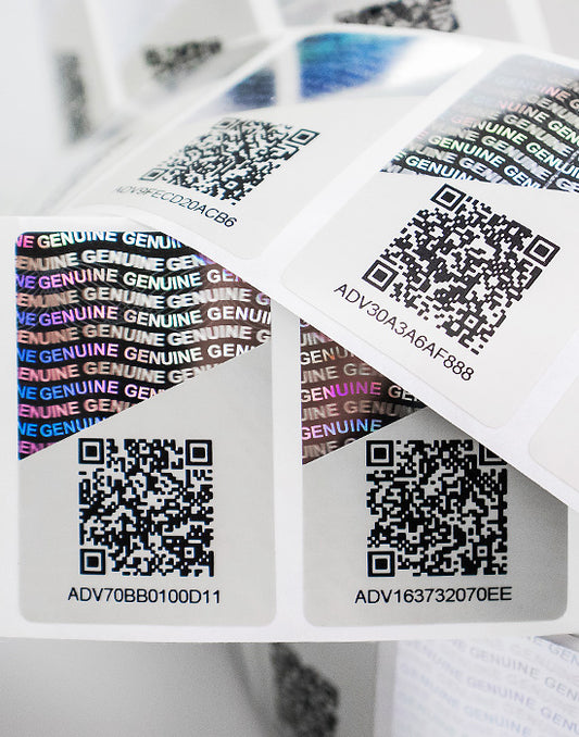 Barcode Security Labels 30x45mm – Smartlabels with Hologram