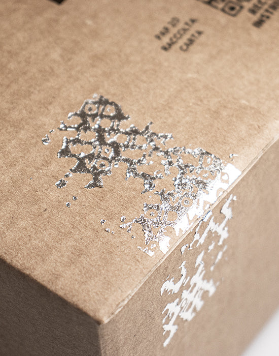 Security Seal “VOID” 90x35mm, silver/matt-grey, with Nanocrypt® Hologram